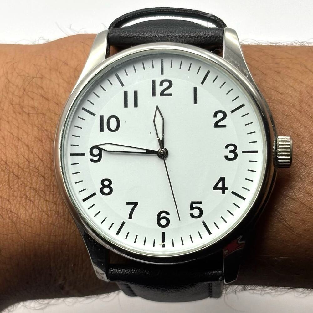 Retro Silver Men's Watch